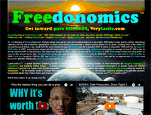 Tablet Screenshot of freedonomics.com